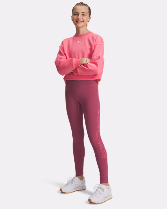 UA Motion Branded Girls' Leggings