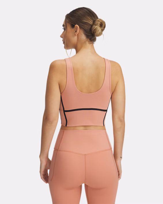 UA Meridian Piped Women's Crop Tank