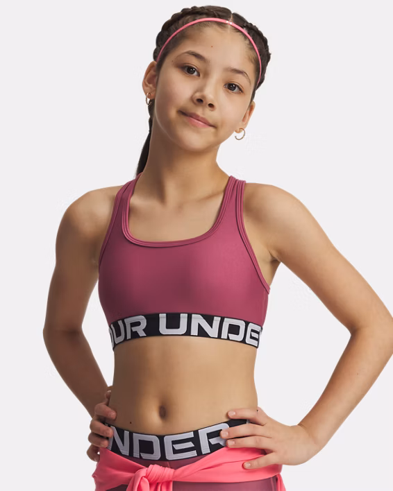 UA Crossback Girls' Sports Bra