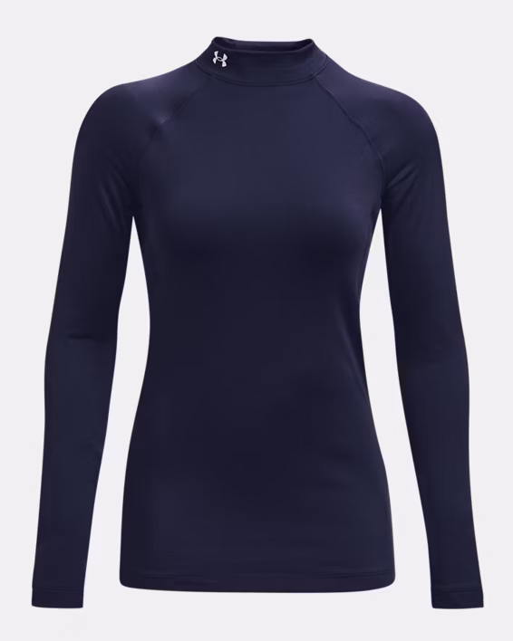 ColdGear® Women's Mock Neck Long Sleeve