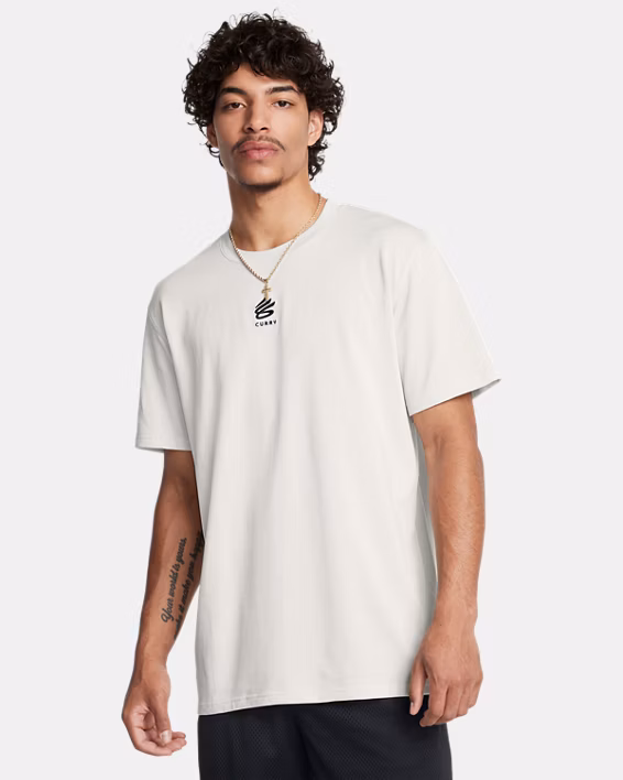 Curry Logo Heavyweight Men's T-Shirt