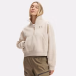 UA Icon Fleece Women's Oversized ½ Zip