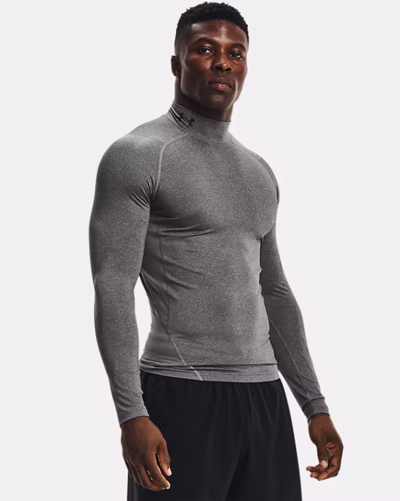 HeatGear® Men's Mock Long Sleeve