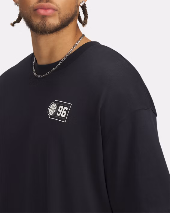 UA Heavyweight Hoops Courtside Men's Short Sleeve