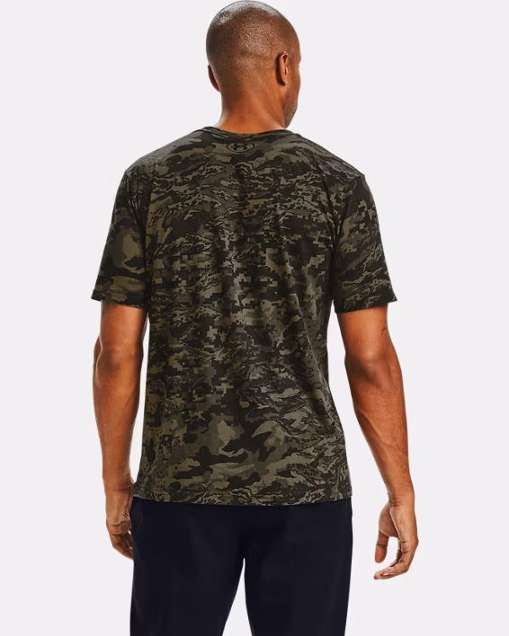 UA ABC Camo Men's Short Sleeve