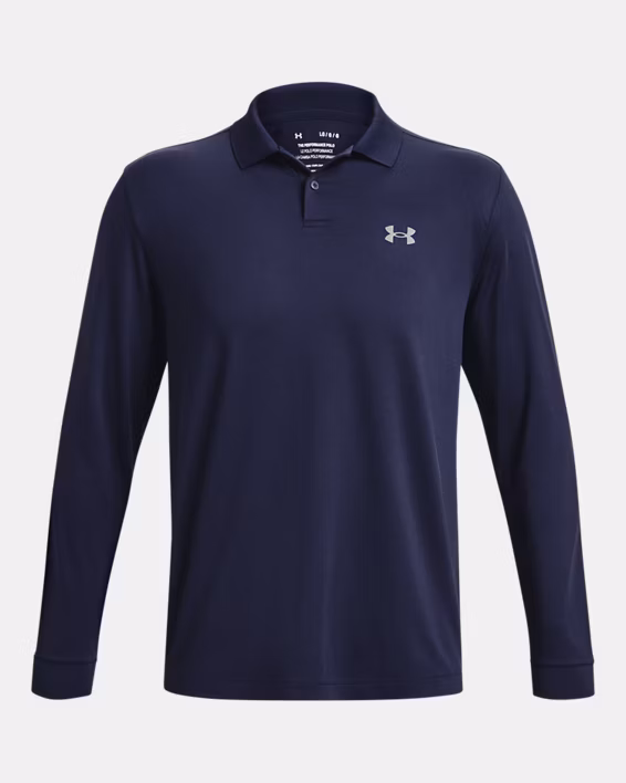 UA Matchplay Men's Long Sleeve Polo