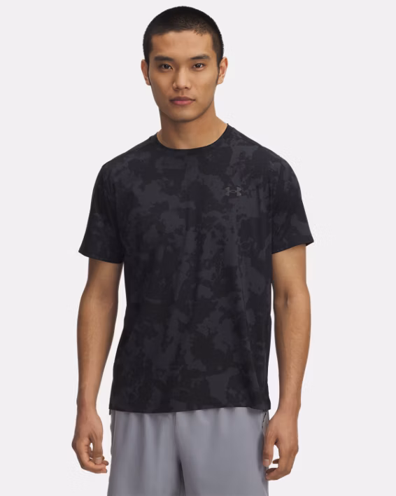 UA Launch Elite Printed Men's Short Sleeve