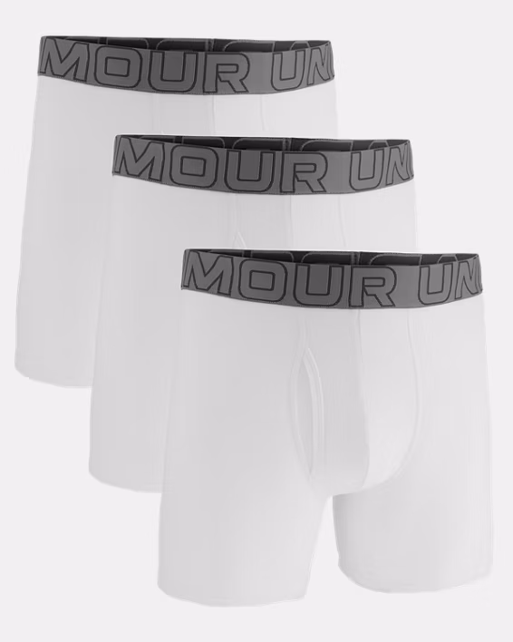 UA Performance Cotton Men's 15 cm 3-Pack Boxerjock®