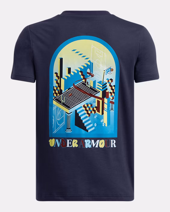 UA Portal Logo Boys' Short Sleeve