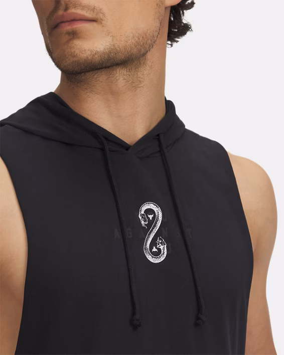 Project Rock Snake Men's Sleeveless Hoodie