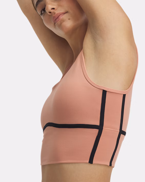 UA Meridian Piped Women's Crop Tank