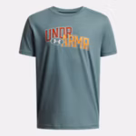 UA Overlay Wordmark Boys' Short Sleeve