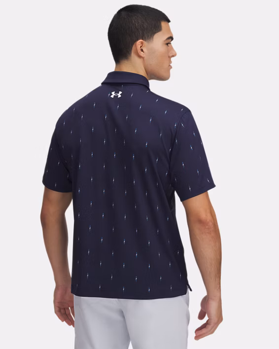 UA Tee To Green Printed Men's Polo