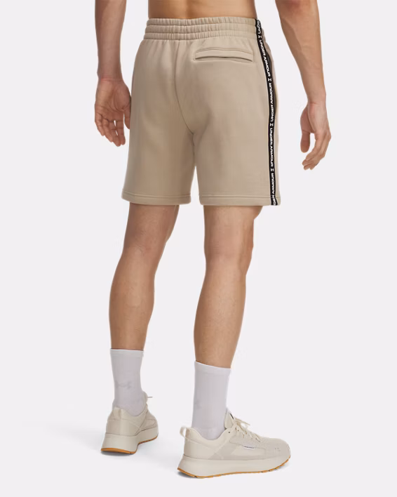 UA Icon Fleece Taping Men's 20 cm Shorts