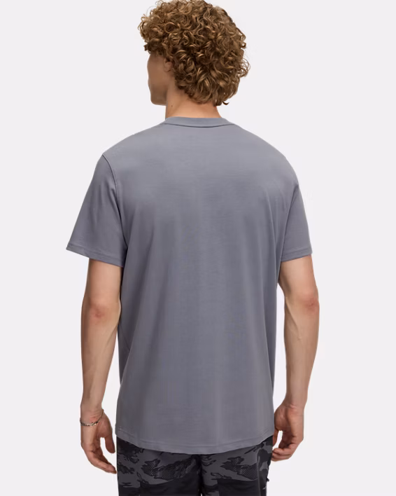 Men's UA Logo Embroidered Heavyweight Short Sleeve Men's Short Sleeve