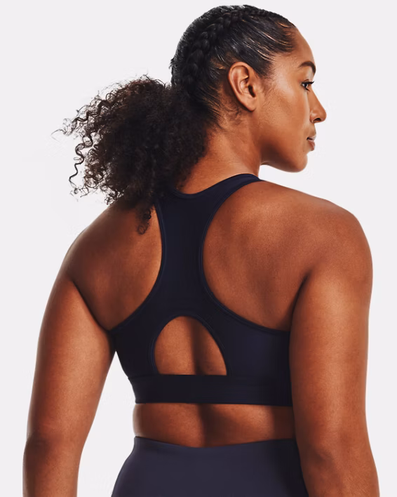 HeatGear® Mid Padless Women's Sports Bra