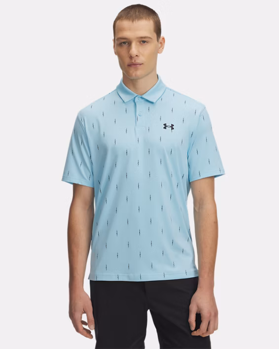 UA Tee To Green Printed Men's Polo