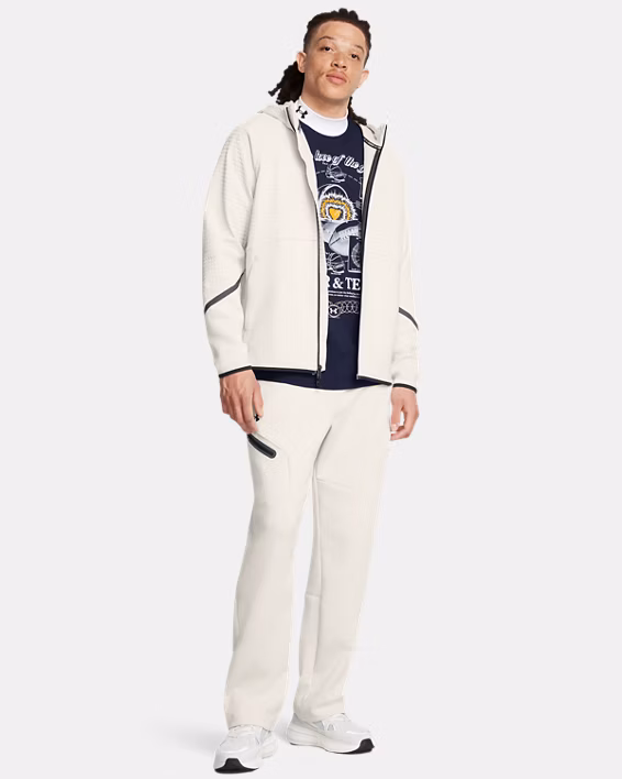 UA Unstoppable Fleece Grid Men's Full-Zip