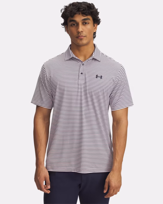 UA Playoff 3.0 Stripe Men's Polo