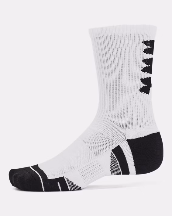 UA Performance Tech™ Unisex 3-Pack Crew Socks