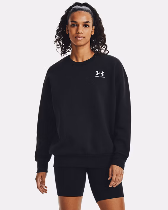 UA Icon Fleece Women's Oversized Crew