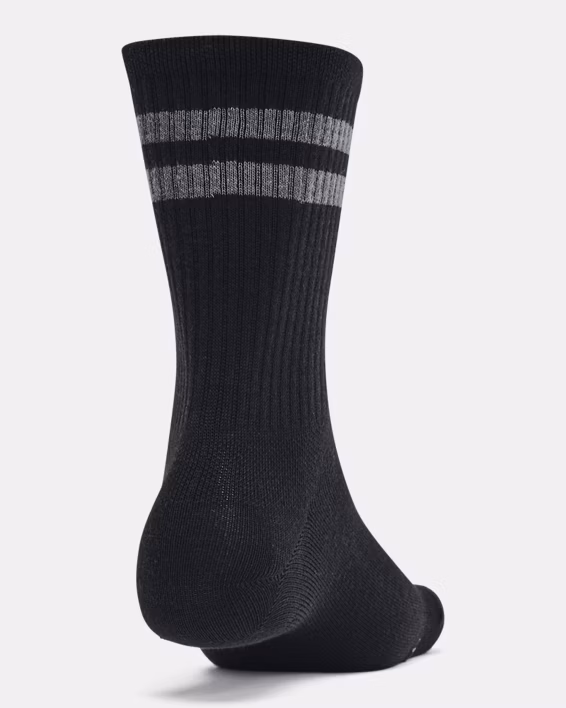 UA Essential Unisex 6-Pack Crew Socks
