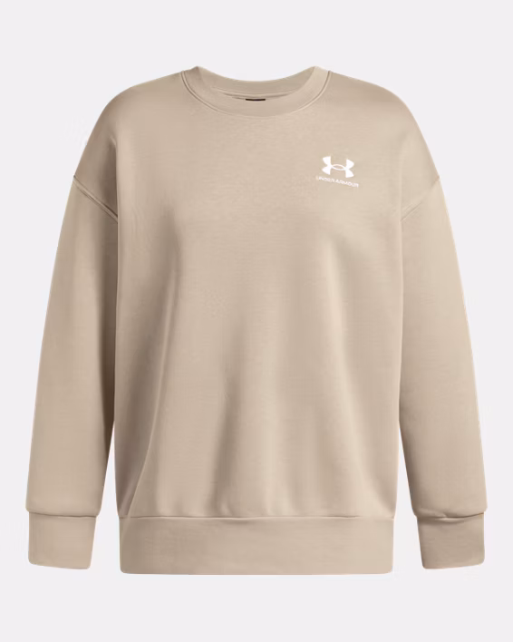 UA Icon Fleece Women's Oversized Crew
