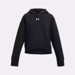 UA Rival Fleece Girls' Crop Hoodie