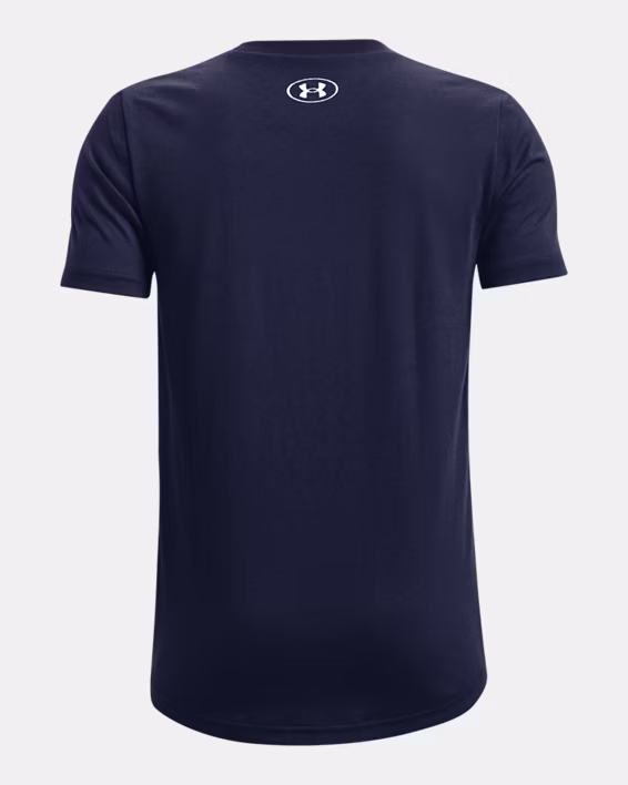 UA Left Chest Logo Boys' Short Sleeve