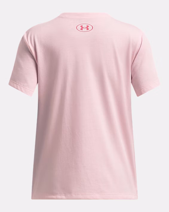 UA Bubble Wordmark Girls' Short Sleeve