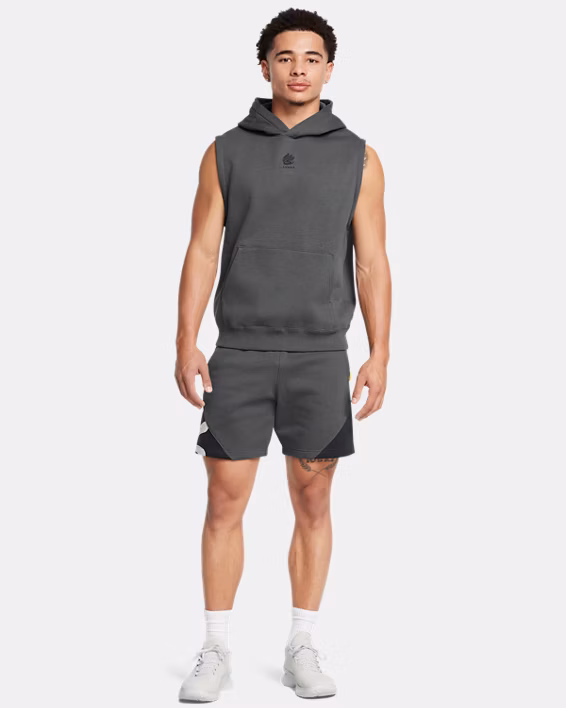 Curry Splash Fleece Men's 18 cm Shorts