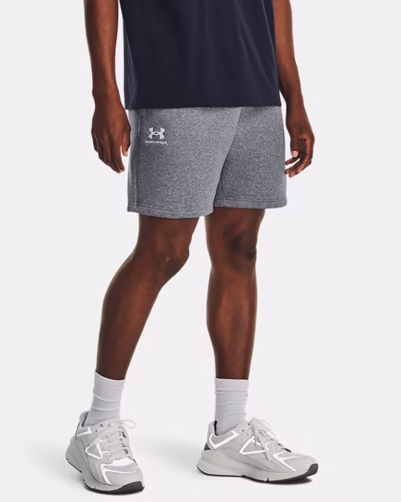 UA Icon Fleece Men's 20 cm Shorts