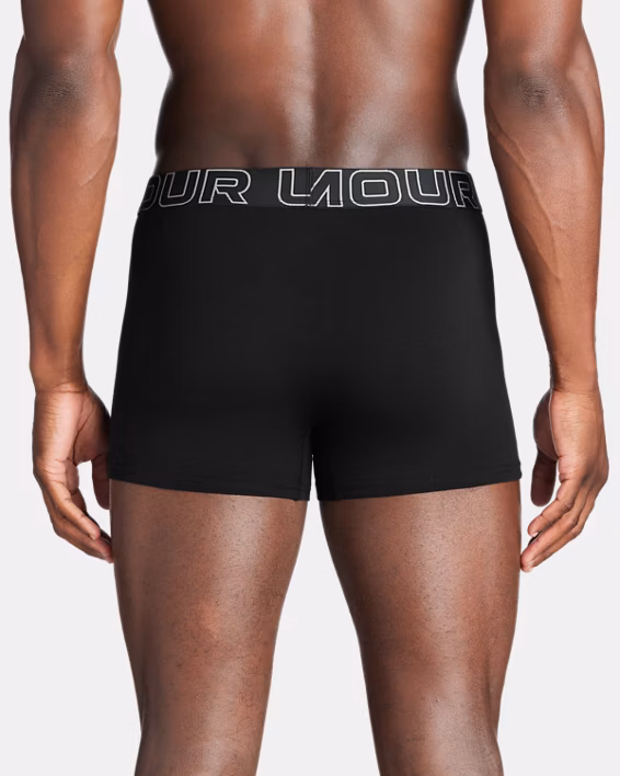 UA Performance Cotton Men's 8 cm 3-Pack Boxerjock®