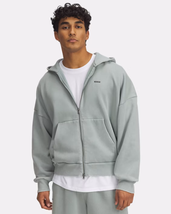 UA Icon Heavyweight Fleece Wash Men's Full-Zip