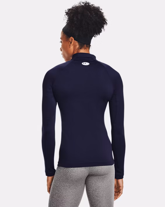 ColdGear® Women's Mock Neck Long Sleeve