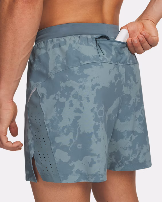 UA Launch Pro Printed Men's 18 cm Shorts