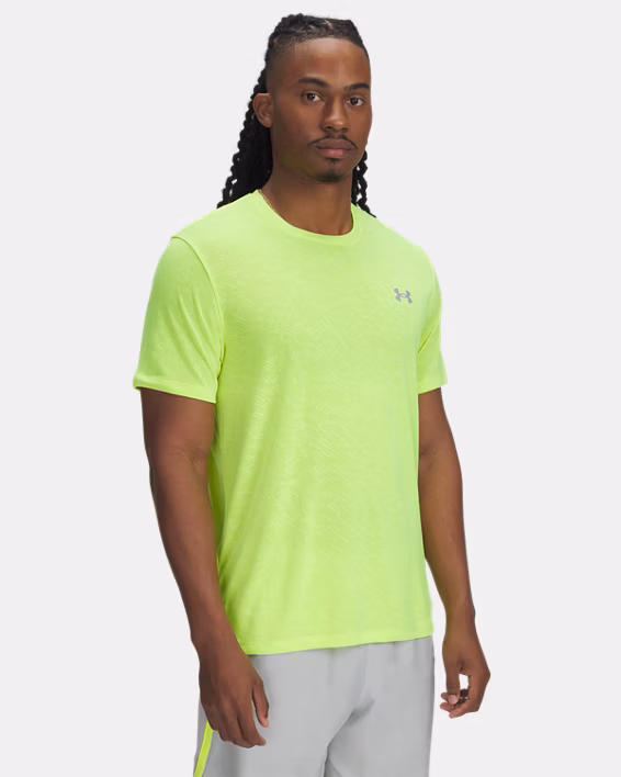 UA Launch Camo Men's Short Sleeve