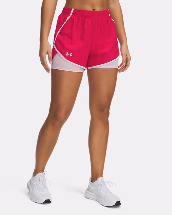 UA Fly-By Women's 2-in-1 Shorts
