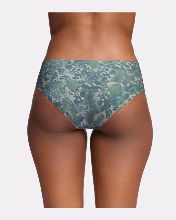 UA Pure Stretch Printed Women's 3-Pack No Show Hipster