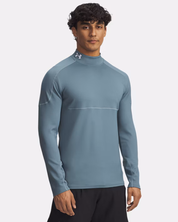 UA Cold Weather Grid Men's Long Sleeve Mock