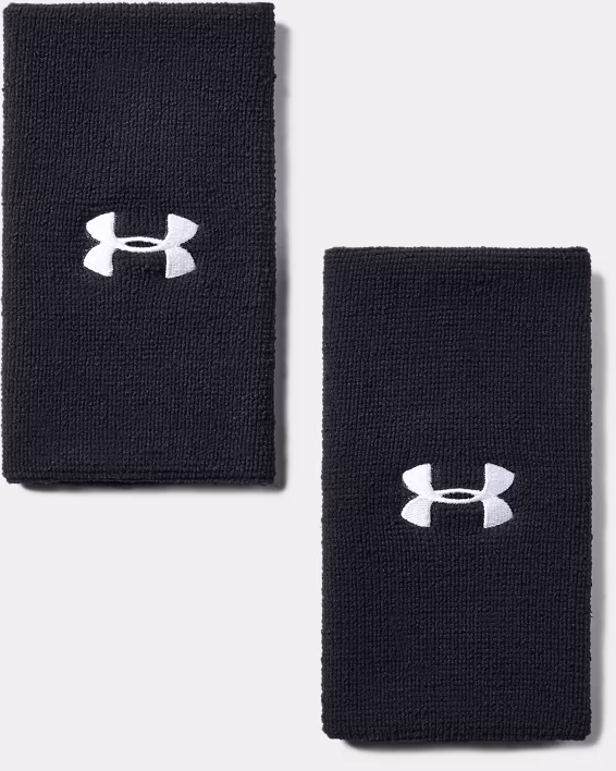 UA Performance 15 cm Wristband 2-Pack