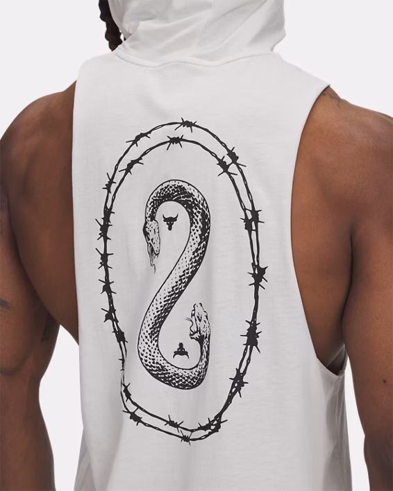 Project Rock Snake Men's Sleeveless Hoodie