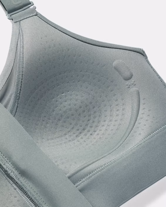 UA Infinity 2.0 High Zip Women's Sports Bra