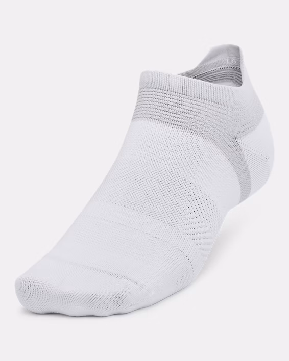 UA ArmourDry® Run Lite Unisex 3-Pack No Show Tab Socks