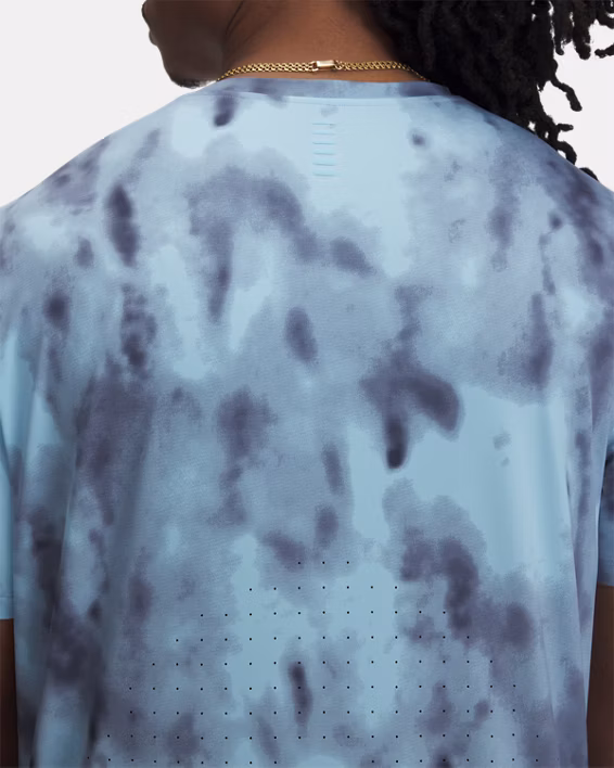 UA Launch Elite Printed Men's Short Sleeve