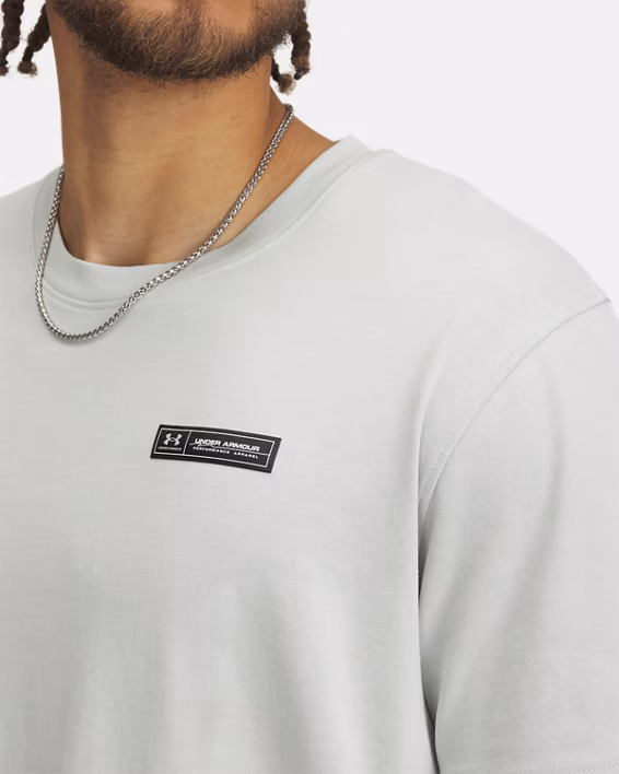 UA Heavyweight Armour Label Men's Short Sleeve