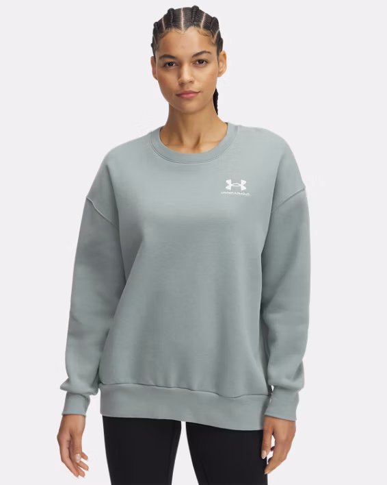 UA Icon Fleece Women's Oversized Crew