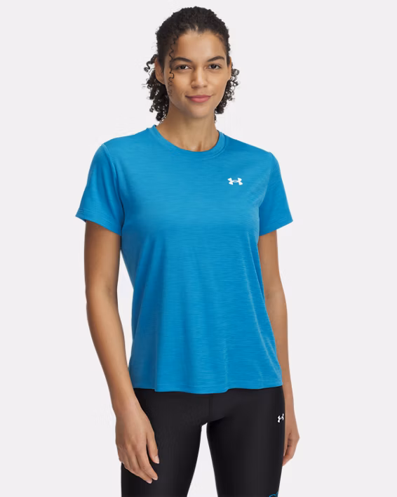 UA Tech™ Textured Women's Short Sleeve