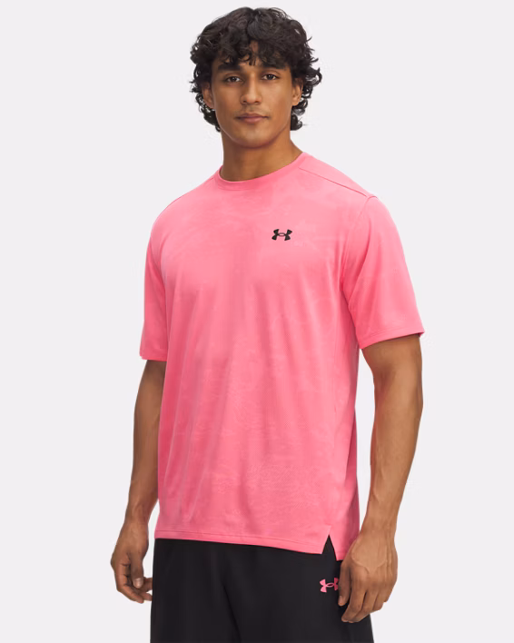 UA Tech™ Vent Jacquard Men's Short Sleeve