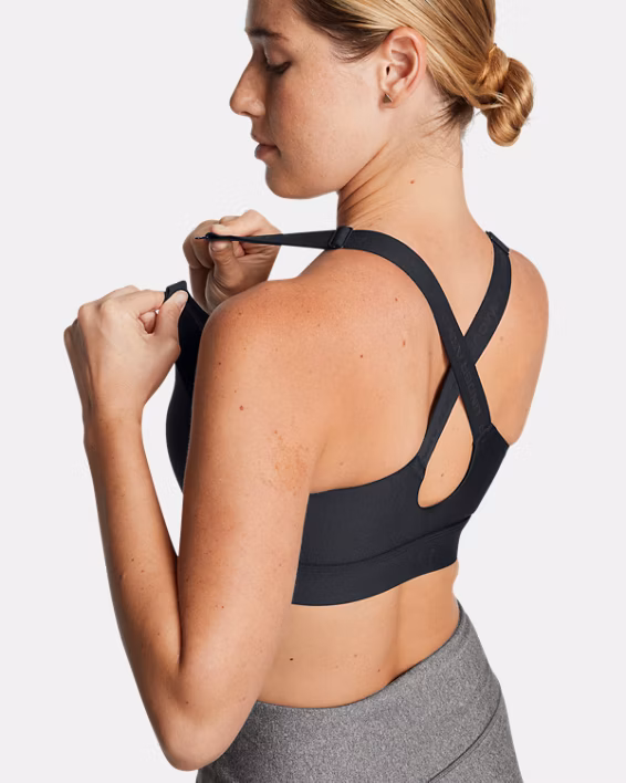 UA Infinity 2.0 High Zip Women's Sports Bra